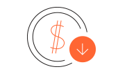 35% Cost reduction
